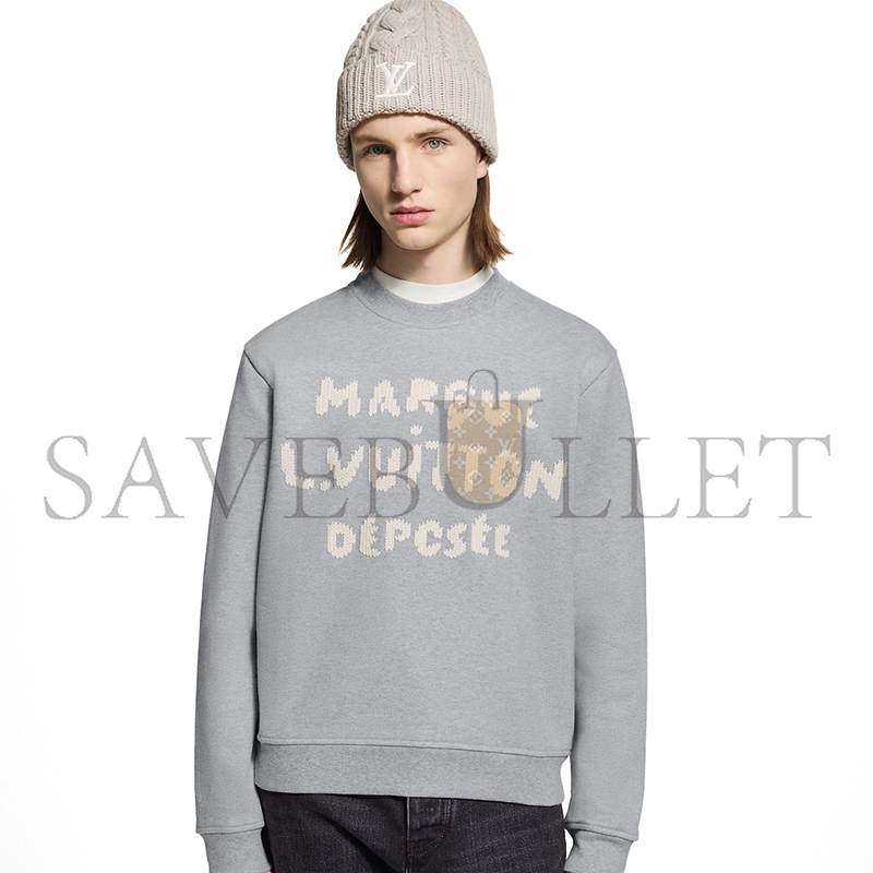 l0vis Vvtt0n embroidered signature sweatshirt 1aikco